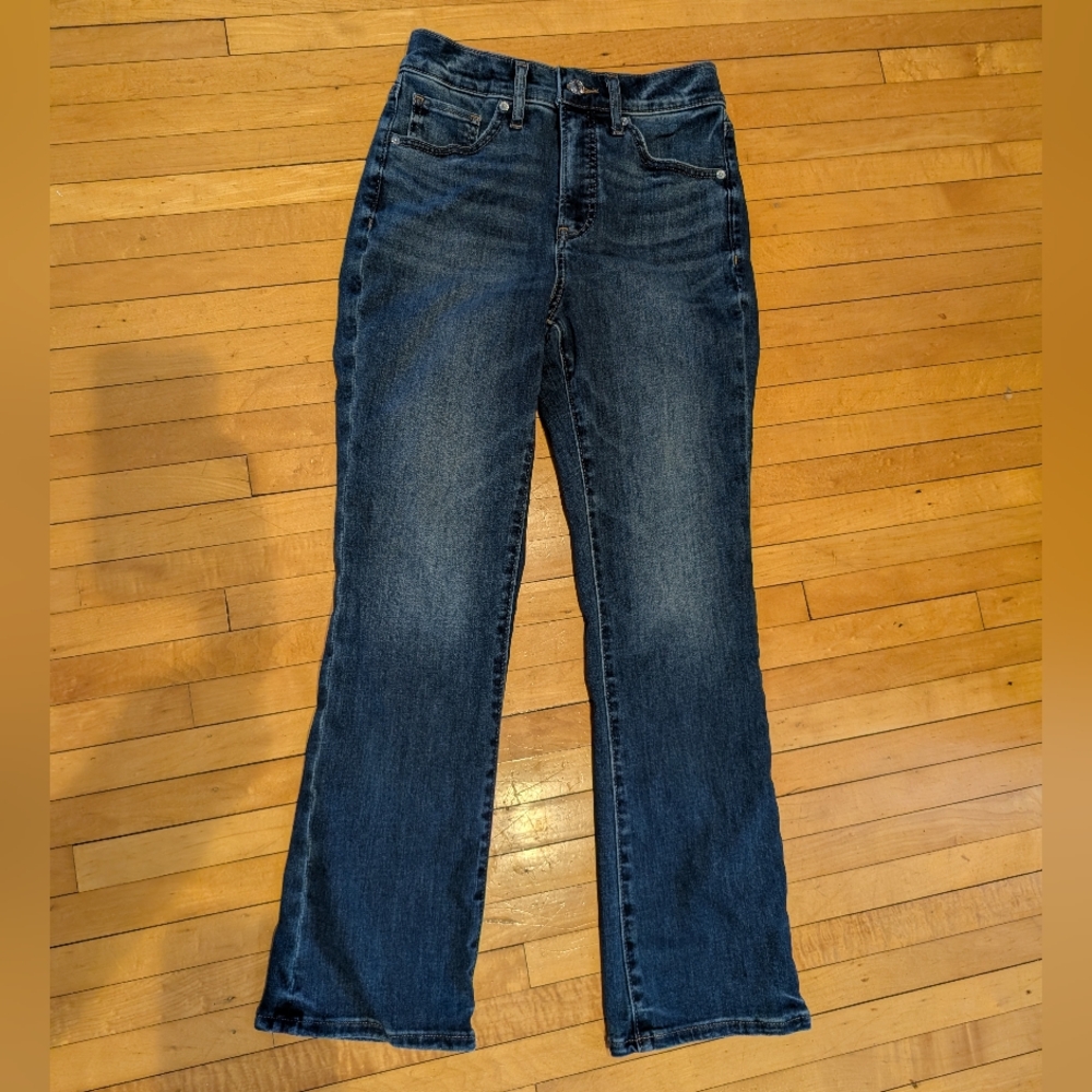 Express High Rise Cropped Flare